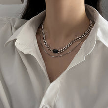 Load image into Gallery viewer, Ladies Alphabet Versatile Titanium Steel Necklace Twist Chain, XL2000, XL2001, XL1951, XL1400, XL1437, XL2010, XL1505, XL1839, XL1864, XL1502, XL1570, XL1169, XL1170, XL1459, XL1788, XL1780, XL1946, XL1089, XL1958, XL1983, XL1941, XL1944, XL1090, XL111...