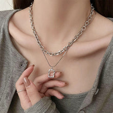 Load image into Gallery viewer, Ladies Alphabet Versatile Titanium Steel Necklace Twist Chain, XL2000, XL2001, XL1951, XL1400, XL1437, XL2010, XL1505, XL1839, XL1864, XL1502, XL1570, XL1169, XL1170, XL1459, XL1788, XL1780, XL1946, XL1089, XL1958, XL1983, XL1941, XL1944, XL1090, XL111...