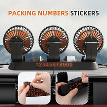 Load image into Gallery viewer, F4310 360-Degree Rotating Adjustable Car Three-Head Fan, F4310 USB Universal, F4310 12V Cigarette Lighter, F4310 24V Cigarette Lighter