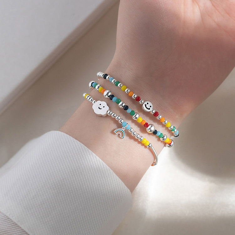 Sterling Silver Gypsophila Beanie Ladies Bracelet, Specification:SL0004, SL0004, SL0153, SL0543, SL0490, SL0654, SL0754, SL0700, XL0140, JL0004 Anklet