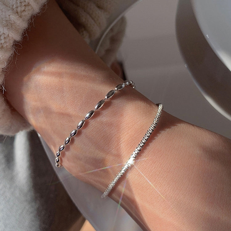 Sterling Silver Gypsophila Beanie Ladies Bracelet, Specification:SL0004, SL0004, SL0153, SL0543, SL0490, SL0654, SL0754, SL0700, XL0140, JL0004 Anklet