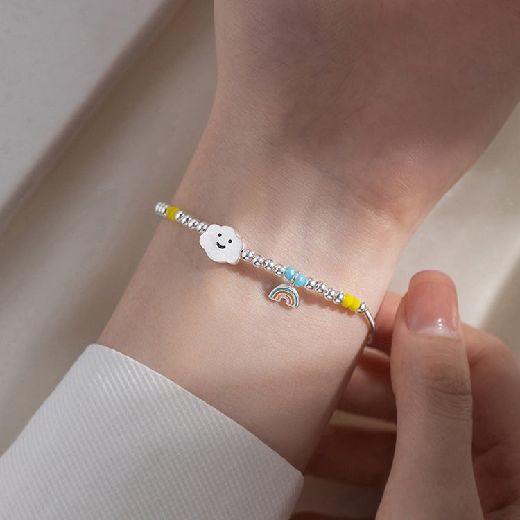 Sterling Silver Gypsophila Beanie Ladies Bracelet, Specification:SL0004, SL0004, SL0153, SL0543, SL0490, SL0654, SL0754, SL0700, XL0140, JL0004 Anklet
