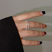 Load image into Gallery viewer, Platinum Plated Ladies Vintage Wear Combination Ring, J2100, J2225, J2160, J2212, J2243, J2246, J2310, J3021, J3023, J3024, J3063, J3064, J3012, J3032, J2708, J2284, J2046, J2083, J2085, J2089, J2144, J2112, J2639, J2792, J2901, J2203, J2173