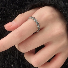 Load image into Gallery viewer, Platinum Plated Ladies Vintage Wear Combination Ring, J2520, J2100, J2225, J2160, J2212, J2243, J2246, J2310, J2996, J3021, J3023, J3024, J3029, J3063, J3064, J3012, J3032, J2708, J2284, J2046, J2083, J2085, J2089, J2144, J2112, J2143, J2639, J2792, J2...