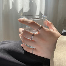 Load image into Gallery viewer, S925 Sterling Silver Cool Style Ladies Combination Ring, J286, J781, J080, J147, J759, J797, J758, J242, J1109, J1071, J1096, J1110, J789, J1717, J1740, J224, J449, J341, J443, J1644, J005, J608, J282, J623, J739, J1658, J406, J1454, J815, J997