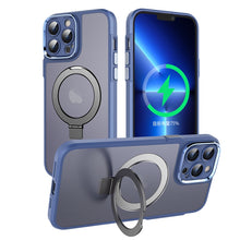 Load image into Gallery viewer, MagSafe Magnetic Metal Holder Phone Case, For iPhone 14, For iPhone 14 Plus, For iPhone 14 Pro, For iPhone 13 Pro Max