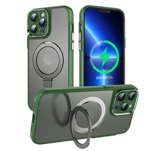 Load image into Gallery viewer, MagSafe Magnetic Metal Holder Phone Case, For iPhone 14, For iPhone 14 Plus, For iPhone 14 Pro, For iPhone 13 Pro Max