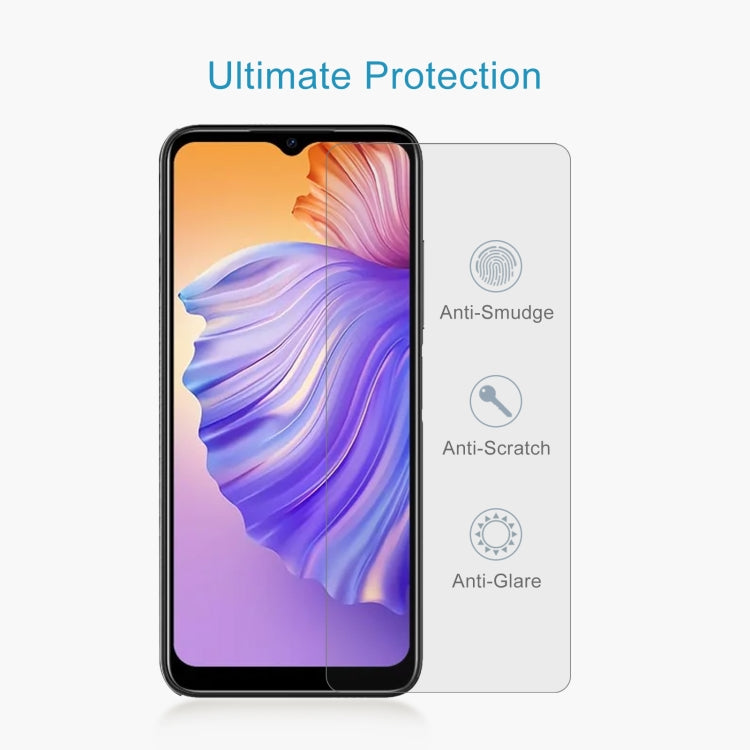 10pcs 0.26mm 9H 2.5D Tempered Glass Film, For Doogee N50 (10 PCS), For Blackview A53 (10 PCS), For Blackview Oscal C30 (10 PCS), For ZTE Axon 50 Ultra (10 PCS)