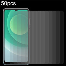 Load image into Gallery viewer, 50pcs 0.26mm 9H 2.5D Tempered Glass Film, For Doogee N50 (50 PCS), For Blackview A53 (50 PCS), For Blackview Oscal C30 (50 PCS), For ZTE Axon 50 Ultra (50 PCS)