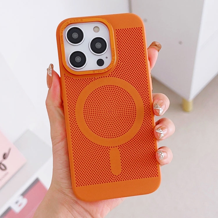 Grid Cooling MagSafe Magnetic Phone Case, For iPhone 14 Plus, For iPhone 13 Pro Max, For iPhone 13 Pro
