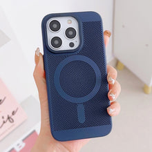 Load image into Gallery viewer, Grid Cooling MagSafe Magnetic Phone Case, For iPhone 14 Plus, For iPhone 13 Pro Max, For iPhone 13 Pro