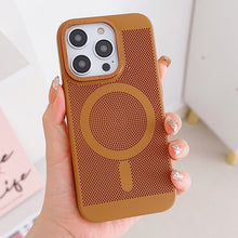 Load image into Gallery viewer, Grid Cooling MagSafe Magnetic Phone Case, For iPhone 14 Plus, For iPhone 13 Pro Max, For iPhone 13 Pro