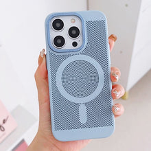 Load image into Gallery viewer, Grid Cooling MagSafe Magnetic Phone Case, For iPhone 14 Plus, For iPhone 13 Pro Max, For iPhone 13 Pro
