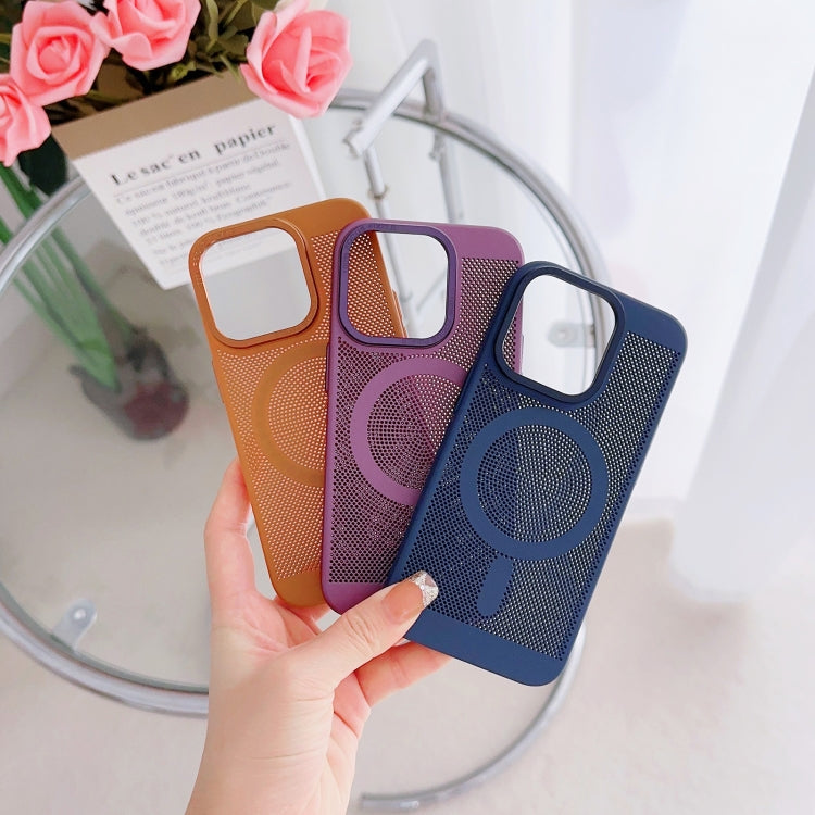 Grid Cooling MagSafe Magnetic Phone Case, For iPhone 14 Plus, For iPhone 13 Pro Max, For iPhone 13 Pro