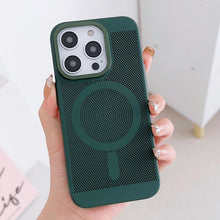 Load image into Gallery viewer, Grid Cooling MagSafe Magnetic Phone Case, For iPhone 14 Plus, For iPhone 13 Pro Max, For iPhone 13 Pro