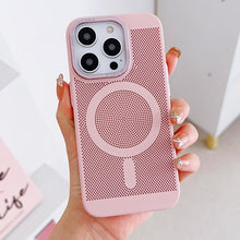 Load image into Gallery viewer, Grid Cooling MagSafe Magnetic Phone Case, For iPhone 14 Plus, For iPhone 13 Pro Max, For iPhone 13 Pro