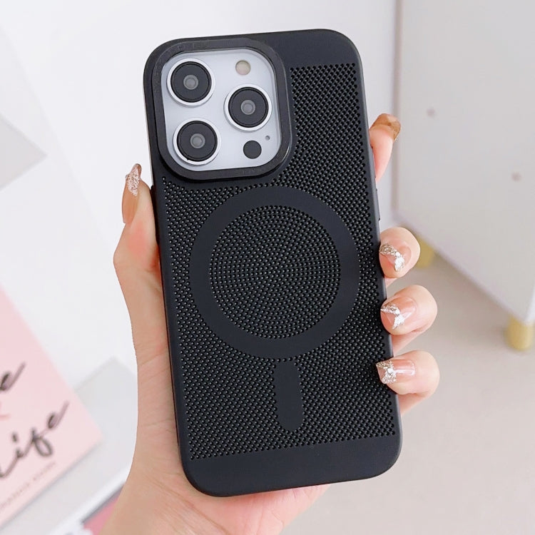 Grid Cooling MagSafe Magnetic Phone Case, For iPhone 14 Plus, For iPhone 13 Pro Max, For iPhone 13 Pro
