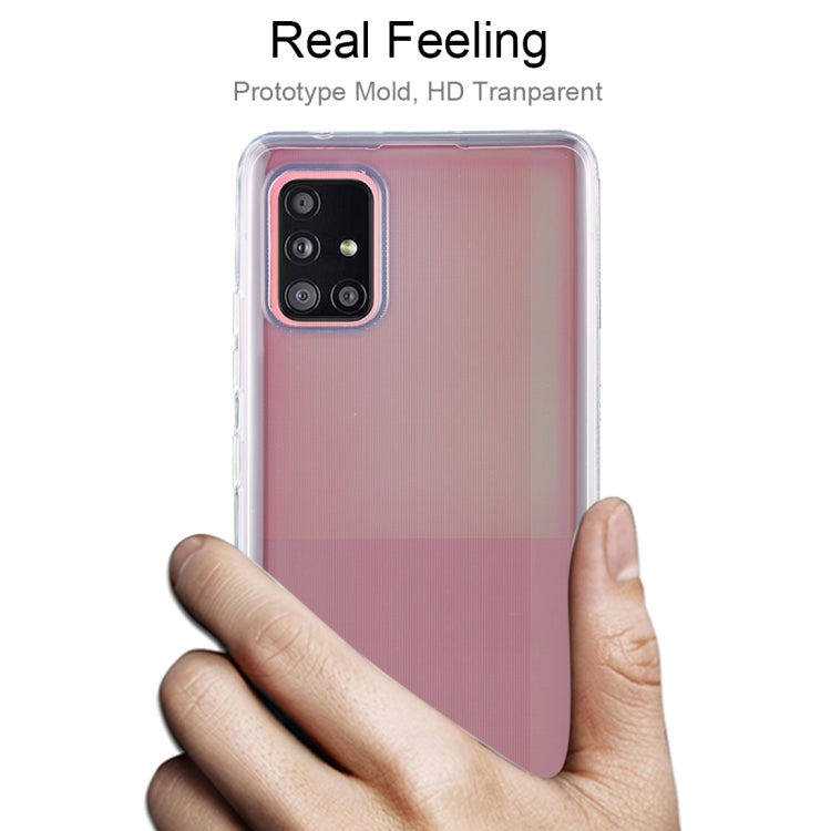 0.5mm Ultra-Thin Transparent TPU Protective Case, For Samsung Galaxy A51 5G