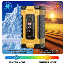 Load image into Gallery viewer, FOXSUR 12V / 24V / 10A Car / Motorcycle Battery Smart Repair Lead-acid Battery Charger, Yellow