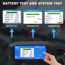 Load image into Gallery viewer, CAT-280 2 in 1 Car Battery Charger &amp; Color Screen Battery Tester, EU Plug