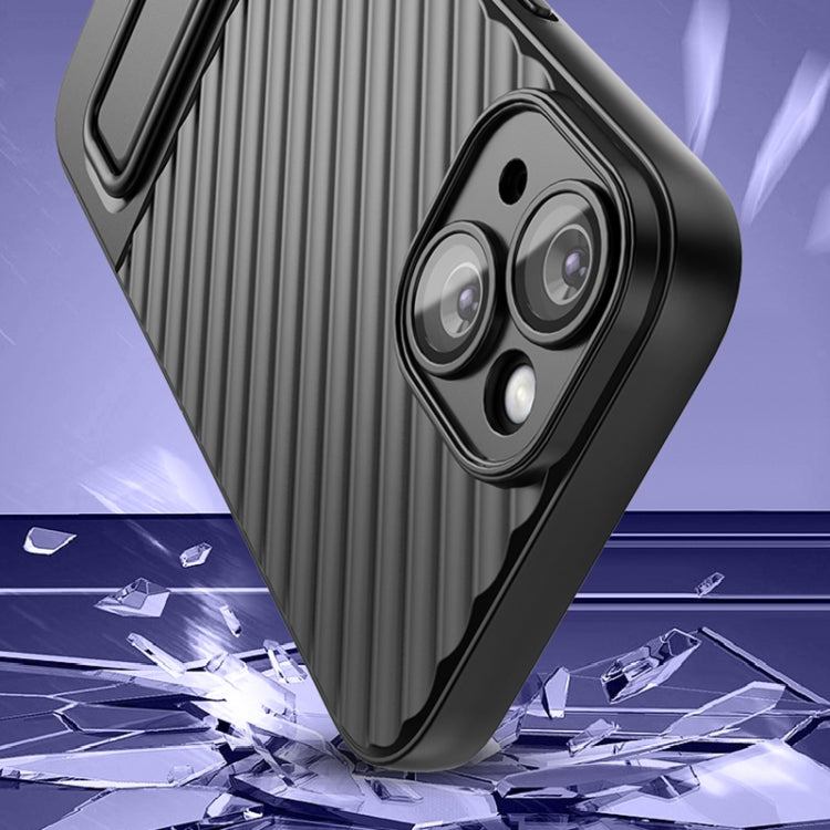 Wavy Texture TPU Phone Case with Lens Film, For iPhone 14, For iPhone 15 Pro Max, For iPhone 14 Plus, For iPhone 15 Pro, For iPhone 14 Pro, For iPhone 15 Plus, For iPhone 15, For iPhone 14 Pro Max