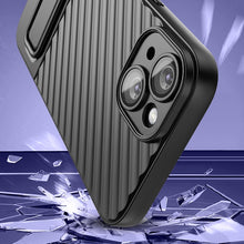 Load image into Gallery viewer, Wavy Texture TPU Phone Case with Lens Film, For iPhone 14, For iPhone 15 Pro Max, For iPhone 14 Plus, For iPhone 15 Pro, For iPhone 14 Pro, For iPhone 15 Plus, For iPhone 15, For iPhone 14 Pro Max