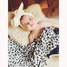 Load image into Gallery viewer, Newborn Baby Three-piece Swaddling Scarf  Cap Headband