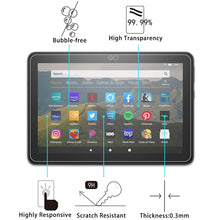 Load image into Gallery viewer, 2 PCS 9H 0.3mm Explosion-proof Tempered Glass Film, For Amazon Kindle Fire HD 8 Plus, For Huawei MatePad T8