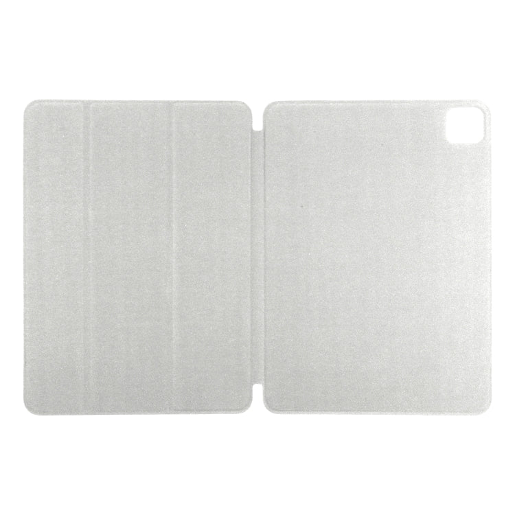 Non-buckle Double-sided Magnetic Flip Leather Tablet Case With Holder & Sleep / Wake-up Function, For iPad Air 13 2024 / Pro 12.9 2020