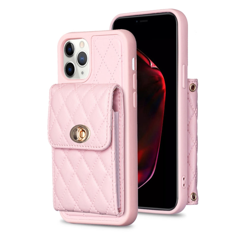 Vertical Wallet Rhombic Leather Phone Case, For iPhone 11, For iPhone 11 Pro, For iPhone 11 Pro Max, For iPhone X / XS, For iPhone XR, For iPhone XS Max, For iPhone SE 2022 / SE 2020 / 7 / 8, For iPhone 7 Plus / 8 Plus