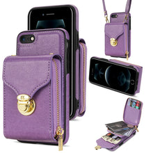 Load image into Gallery viewer, Zipper Hardware Card Wallet Phone Case, For iPhone 6s Plus / 6 Plus, For iPhone 6s / 6