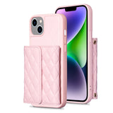 Horizontal Wallet Rhombic Leather Phone Case, For iPhone 14, For iPhone 14 Plus, For iPhone 14 Pro, For iPhone 14 Pro Max, For iPhone 13, For iPhone 13 Pro, For iPhone 13 Pro Max, For iPhone 12 / 12 Pro, For iPhone 12 Pro Max