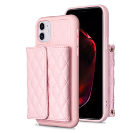 Horizontal Wallet Rhombic Leather Phone Case, For iPhone 11, For iPhone 11 Pro, For iPhone 11 Pro Max, For iPhone X / XS, For iPhone XR, For iPhone XS Max, For iPhone SE 2022 / SE 2020 / 7 / 8, For iPhone 7 Plus / 8 Plus