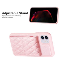 Load image into Gallery viewer, Vertical Wallet Rhombic Leather Phone Case, For iPhone 11, For iPhone 11 Pro, For iPhone 11 Pro Max, For iPhone X / XS, For iPhone XR, For iPhone XS Max, For iPhone SE 2022 / SE 2020 / 7 / 8, For iPhone 7 Plus / 8 Plus