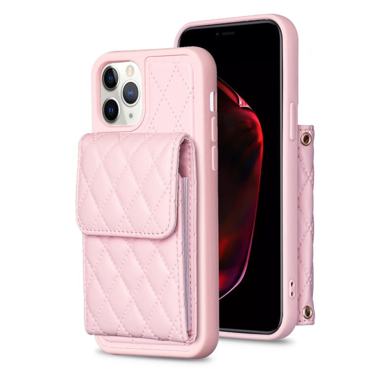 Vertical Wallet Rhombic Leather Phone Case, For iPhone 11, For iPhone 11 Pro, For iPhone 11 Pro Max, For iPhone X / XS, For iPhone XR, For iPhone XS Max, For iPhone SE 2022 / SE 2020 / 7 / 8, For iPhone 7 Plus / 8 Plus
