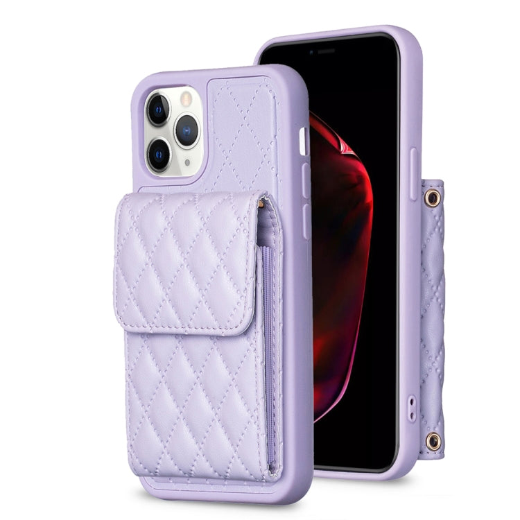 Vertical Wallet Rhombic Leather Phone Case, For iPhone 11, For iPhone 11 Pro, For iPhone 11 Pro Max, For iPhone X / XS, For iPhone XR, For iPhone XS Max, For iPhone SE 2022 / SE 2020 / 7 / 8, For iPhone 7 Plus / 8 Plus