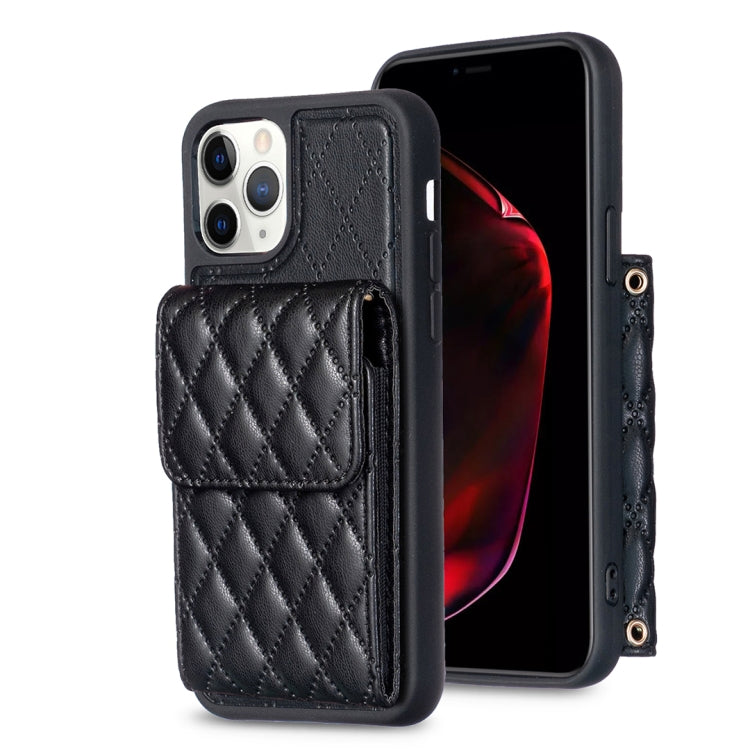 Vertical Wallet Rhombic Leather Phone Case, For iPhone 11, For iPhone 11 Pro, For iPhone 11 Pro Max, For iPhone X / XS, For iPhone XR, For iPhone XS Max, For iPhone SE 2022 / SE 2020 / 7 / 8, For iPhone 7 Plus / 8 Plus
