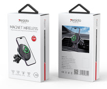 Load image into Gallery viewer, Yesido C190 15W Magsafe Magnetic Car Air Vent Wireless Charger, C190