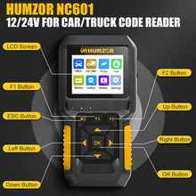 Load image into Gallery viewer, HUMZOR NC601 Car and Truck OBD2 Scan Tool Diagnostic Tool, NC601