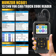 Load image into Gallery viewer, HUMZOR NC601 Car and Truck OBD2 Scan Tool Diagnostic Tool, NC601
