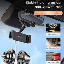 Load image into Gallery viewer, Yesido C196 Car Rearview Mirror Using Phone Holder, C196