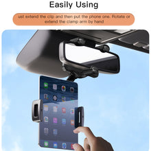 Load image into Gallery viewer, Yesido C196 Car Rearview Mirror Using Phone Holder, C196