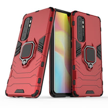 Load image into Gallery viewer, PC + TPU Anti-fall Protective Case with Ring Holder, For Xiaomi Mi Note 10 Lite