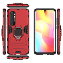 Load image into Gallery viewer, PC + TPU Anti-fall Protective Case with Ring Holder, For Xiaomi Mi Note 10 Lite