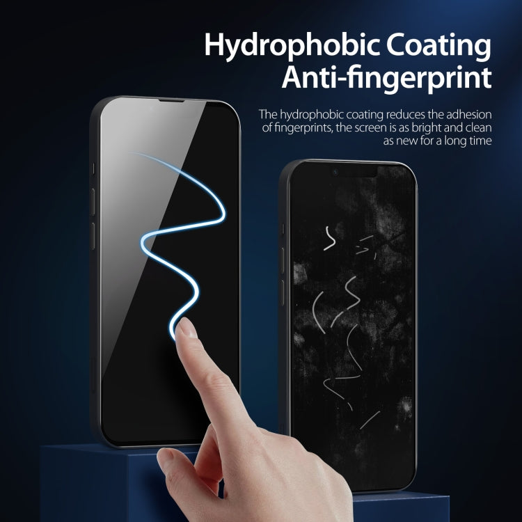 5pcs DUX DUCIS 0.33mm 9H High Aluminum Anti-spy HD Tempered Glass Film, For iPhone 13 mini, For iPhone 12 / 12 Pro, For iPhone 12 mini, For iPhone 12 Pro Max, For iPhone SE 2022 / 2020 / 7 / 8