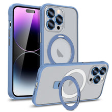 Load image into Gallery viewer, Metal Eyes Series MagSafe Magnetic Holder Phone Case, For iPhone 13, For iPhone 13 Pro Max