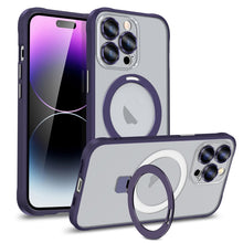 Load image into Gallery viewer, Metal Eyes Series MagSafe Magnetic Holder Phone Case, For iPhone 13, For iPhone 13 Pro Max