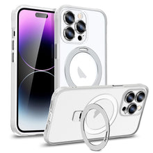 Load image into Gallery viewer, Metal Eyes Series MagSafe Magnetic Holder Phone Case, For iPhone 13, For iPhone 13 Pro Max