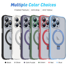 Load image into Gallery viewer, Metal Eyes Series MagSafe Magnetic Holder Phone Case, For iPhone 13, For iPhone 13 Pro Max
