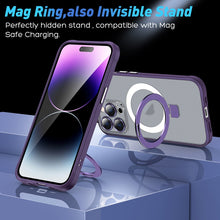 Load image into Gallery viewer, Metal Eyes Series MagSafe Magnetic Holder Phone Case, For iPhone 13, For iPhone 13 Pro Max